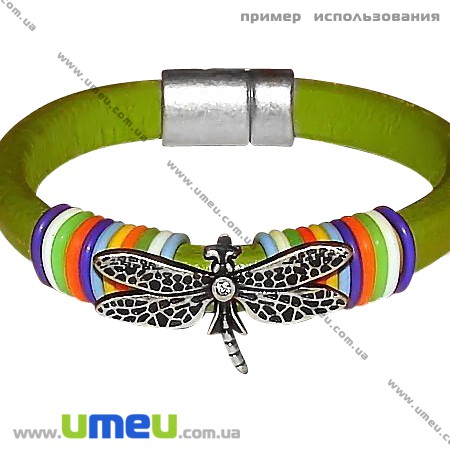 Гумові колечка-стоппери для браслета, 12 мм, Коричневі (BUS-009866)