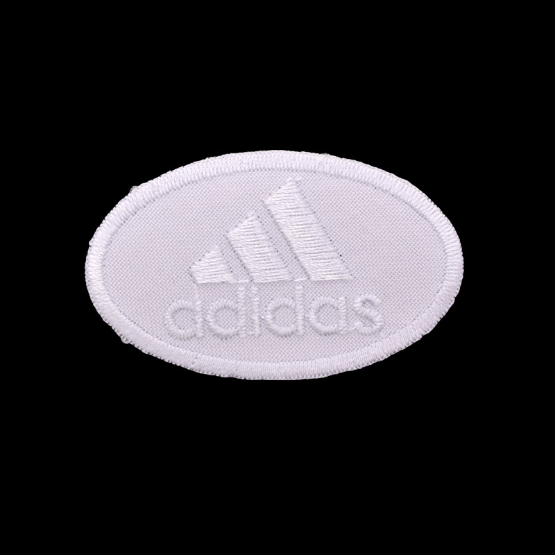 Термоаплікація Adidas, 6,5х4 см, Біла (APL-053331)