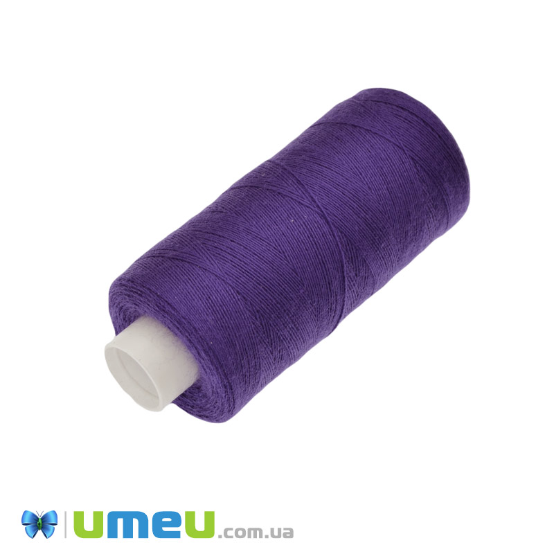 Нить полиэстеровая KIWI №40/2, col.198, Фиолетовая, 366 м (MUL-046732)