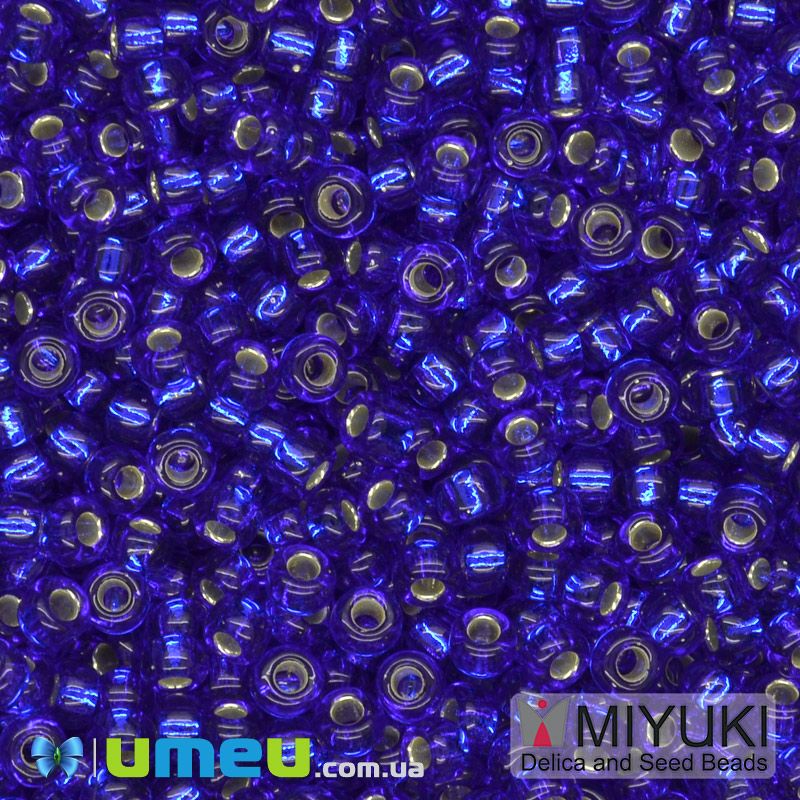 Бисер японский Miyuki круглый RR 11/0 №20, Синий (BIS-045582)