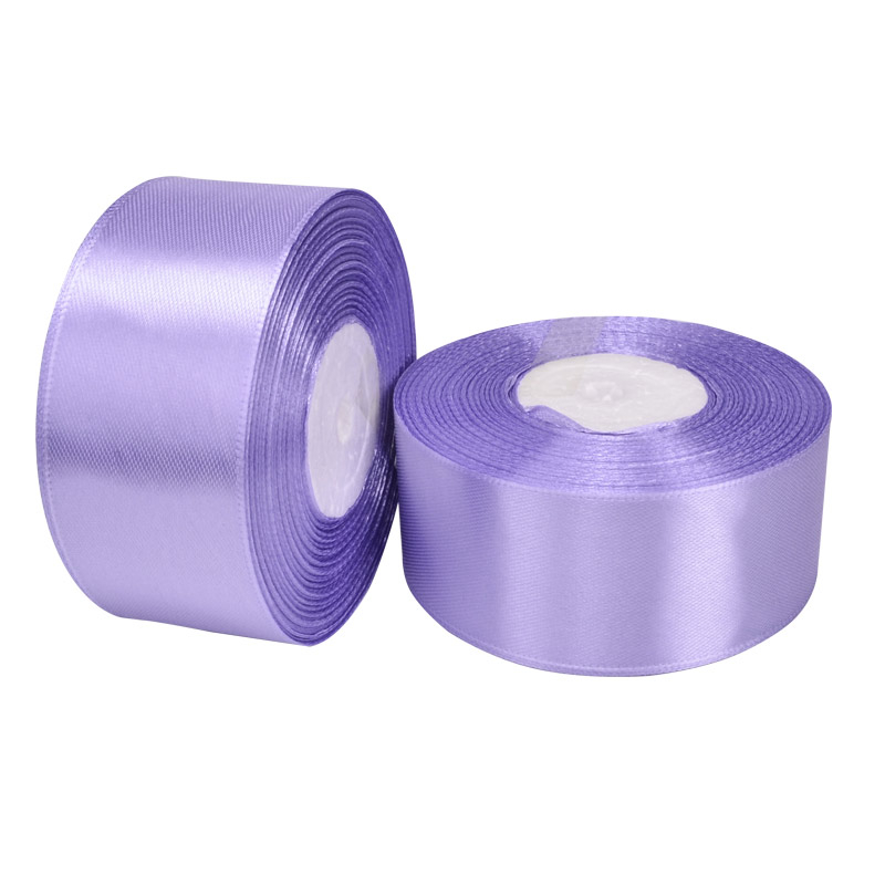 Атласна стрічка, 40 мм, Бузкова (LEN-054620)