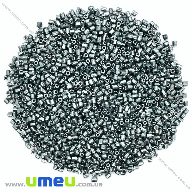 Бісер китайський рубка, 2,2 мм, Зелений металізований (BIS-026197)