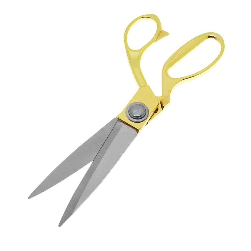 Ножиці кравецькі з нержавіючої сталі, 19,5 см, Золотисті (SEW-033403)