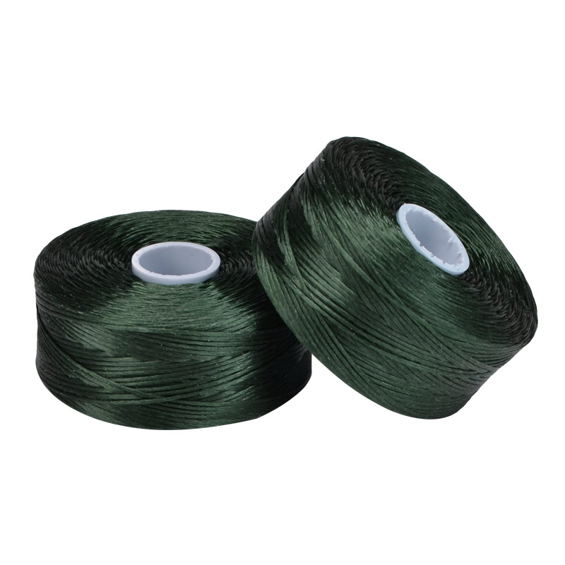 Нитка для бісеру C-Lon D, 0,11 мм, Зелена, 71 м (MUL-051150)