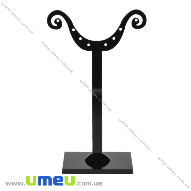 Подставка под серьги, 11х6,5 см, Черная (UPK-035033)