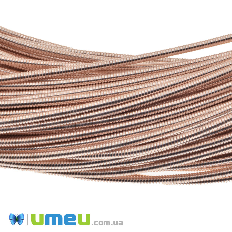 Канитель жесткая 1,25 мм, Шампань (KNT-040906)
