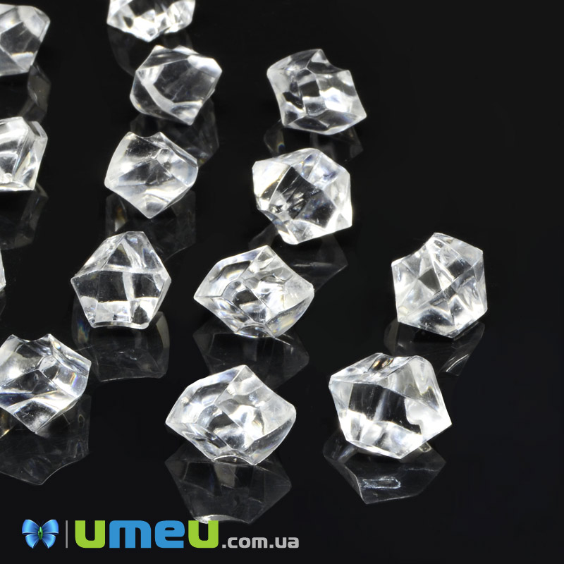 Искусственный лед, 14х11 мм, Прозрачный (DIF-047466)