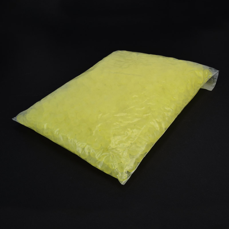 Намистини для сумок ОПТ, Акрилові матові, Круглі, 8 мм, Жовті (BUS-059785)