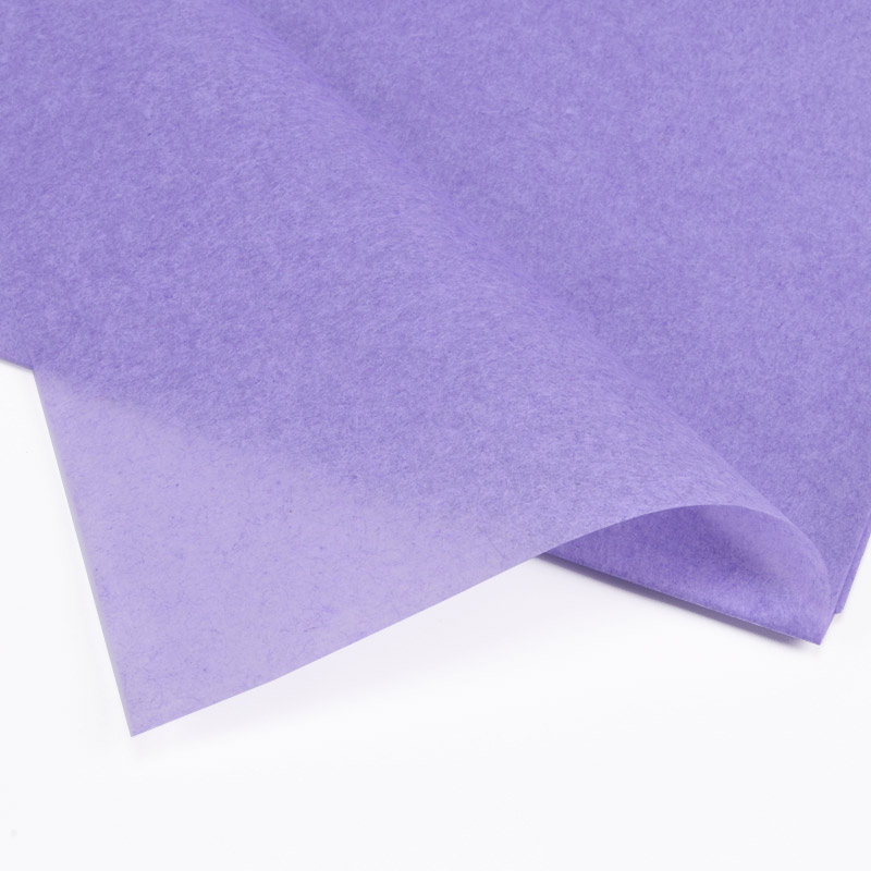 Бумага тишью, 65х50 см, Сиреневая (UPK-051306)