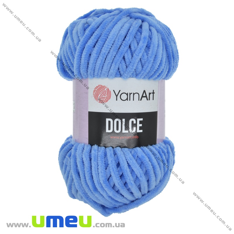 Пряжа YarnArt Dolce 100 г, 120 м, Голубая 777 (YAR-034968)