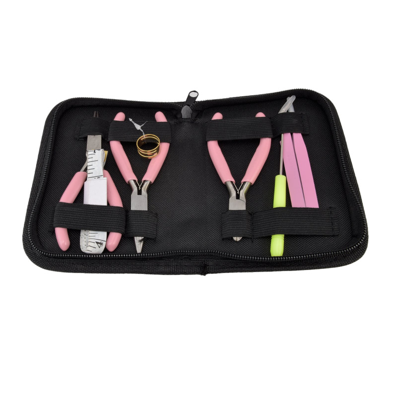 Набір інструментів у пеналі, Рожевий (INS-059426)