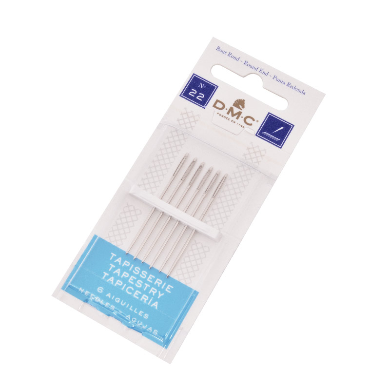 Набір гобеленових голок DMC (Франція) №22, 6 шт (UPK-051282)