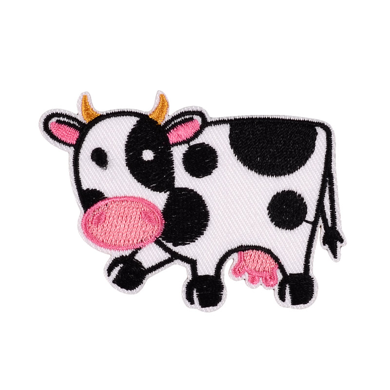 Аппликация на клеевой основе Корова, 7х5 см (APL-055114)