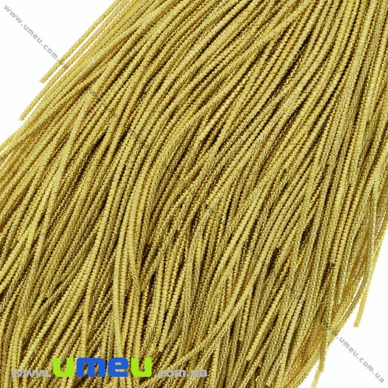 Канітель фігурна 1,5 мм, Золотиста (KNT-028054)