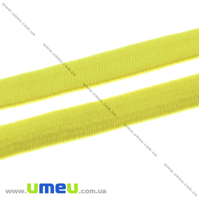 Резинка плоска 10 мм, Жовта (LEN-028583)