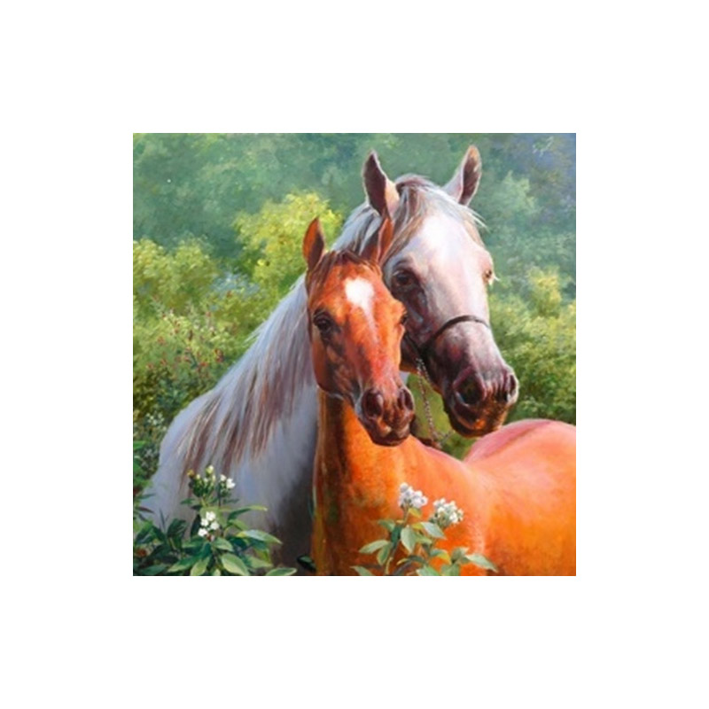 Набір алмазного живопису на підрамнику 30х30 см, Почуття (SXM-052420)