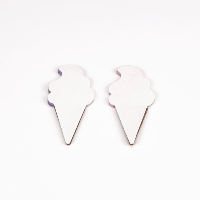 Декоративное изделие из фоамирана Мороженое, 5х2,5 см, Микс (FOM-056984)