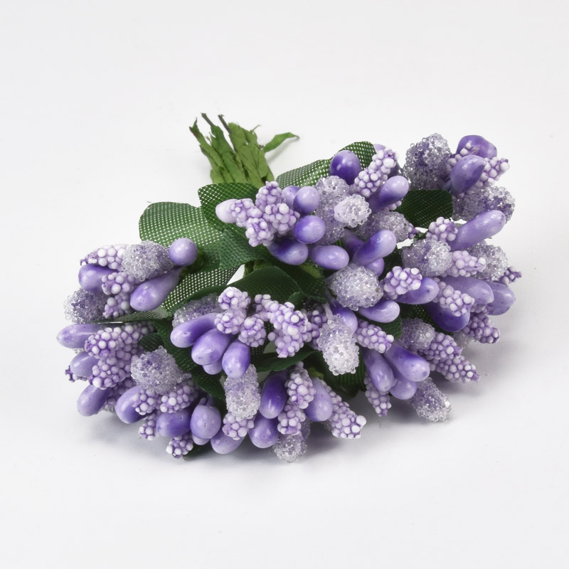 Тычинки на проволоке, Сиреневые (DIF-029755)