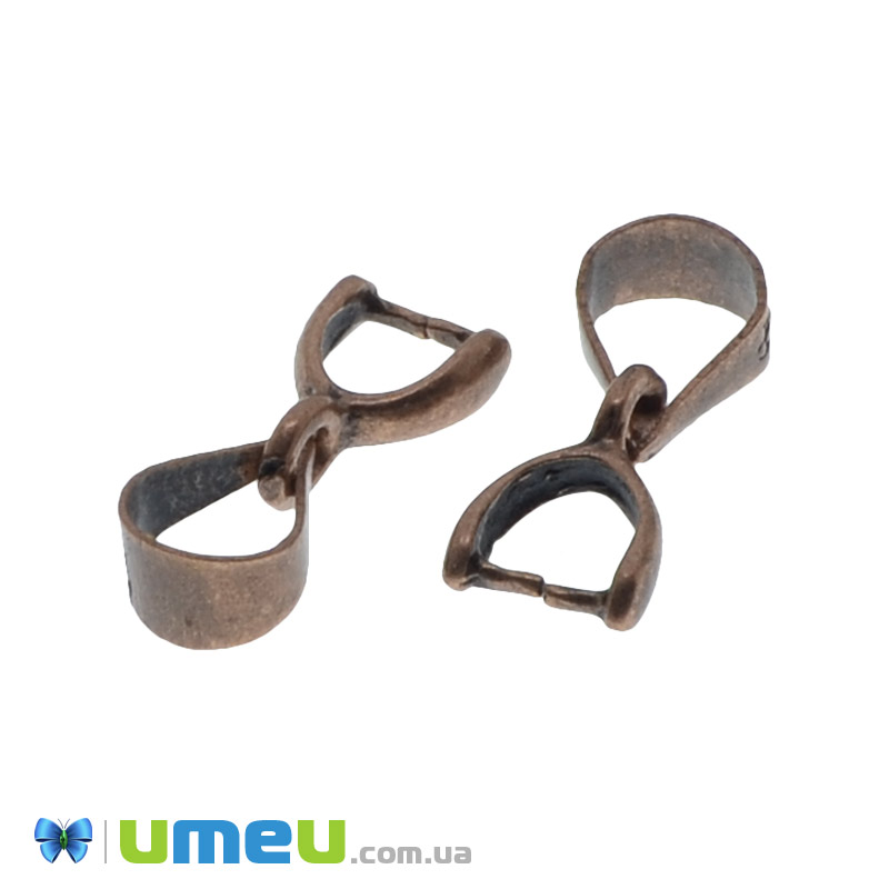 Держатель для кулона, 13 мм, Медь (OSN-039320)