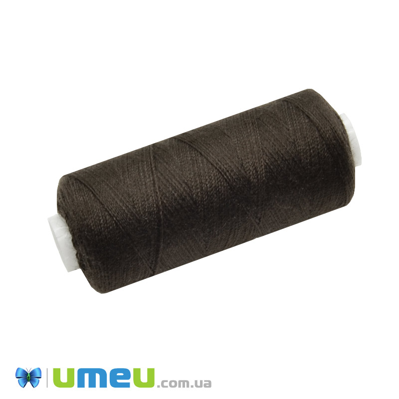 Нитки джинсові KIWI 20/2 col.496, Коричневі темні, 200 ярдів (MUL-045025)