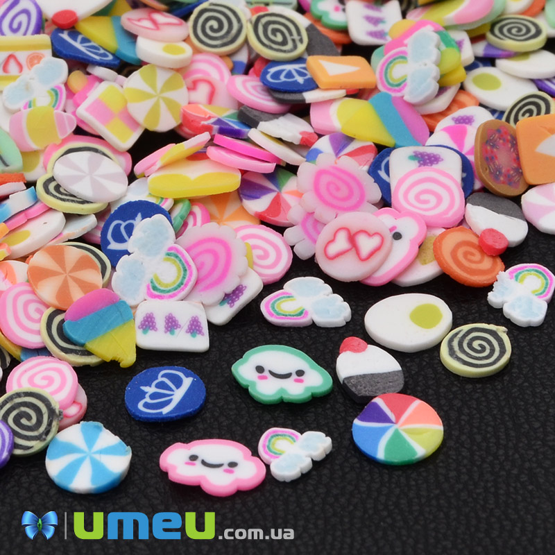 Слайси FIMO Мікс, 7х5 мм (DIF-044207)