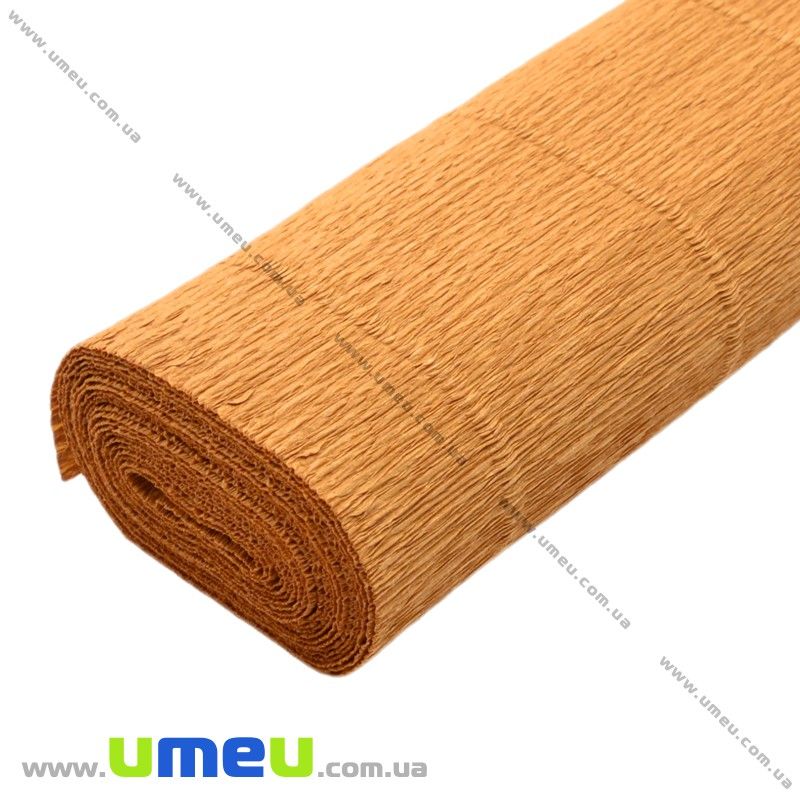 Гофрований папір Італія, Коричневий 567, 180 г, 50х50 см (DIF-019113)