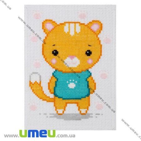 Набір для вишивання нитками VDV, Котик М-236, 11х15 см (SXM-024451)