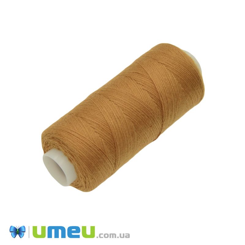 Нитки джинсові KIWI 20/2 col.444, Помаранчеві, 200 ярдів (MUL-046826)