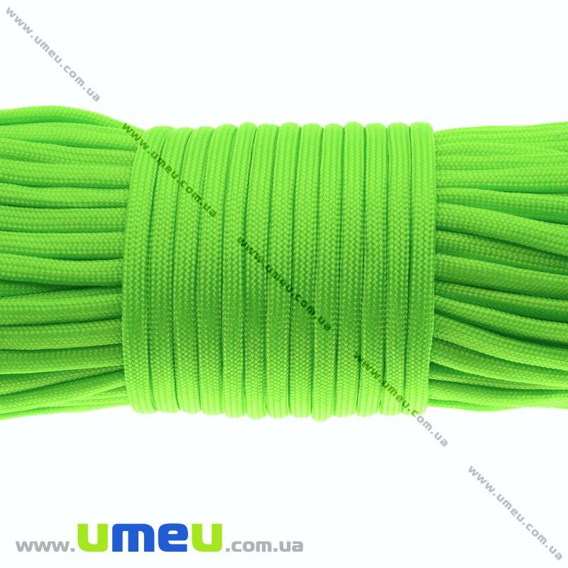 Шнур паракорд семижильный 4 мм, Салатовый (LEN-011132)