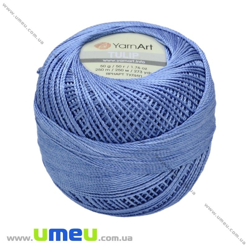 Пряжа YarnArt Tulip 50 г, 250 м, Синяя 464 (YAR-025058)