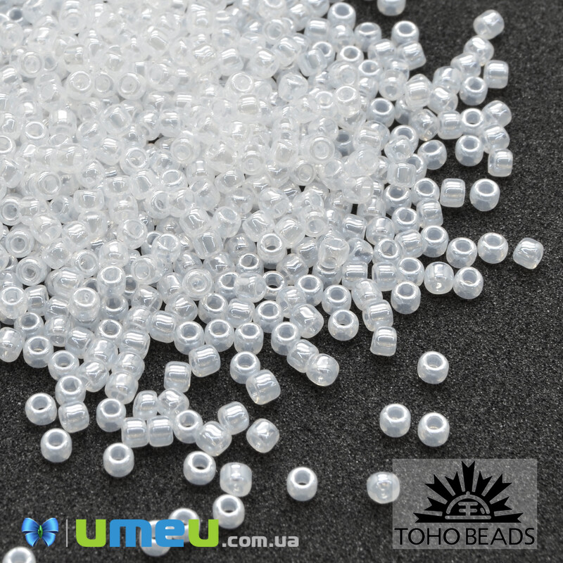 Бисер японский TOHO Круглый 11/0 №141, Белый (BIS-043224)
