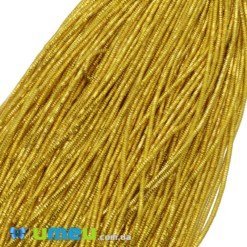 Канитель трунцал 1,5 мм, Золотистая (KNT-040918)