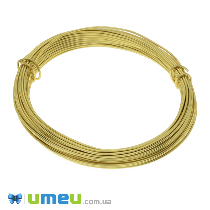 Проволока алюминиевая, 1,2 мм, Золотистая (LES-056016)
