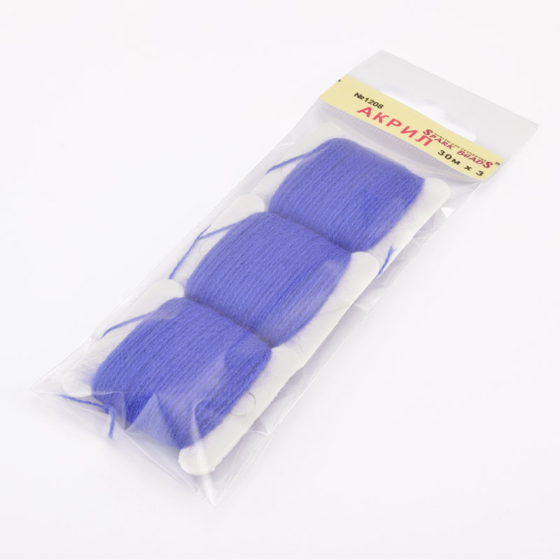 Акрилові нитки, №1208, Волошкові (MUL-058769)