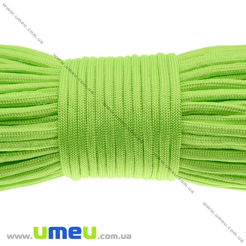 Шнур паракорд семижильный 4 мм, Салатовый (LEN-024939)