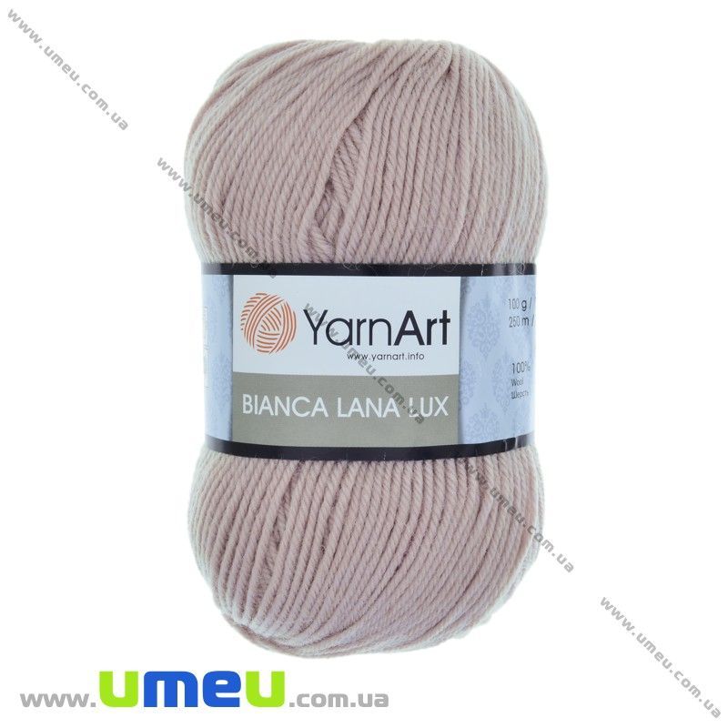 Пряжа YarnArt Bianca Lana Lux 100 г, 250 м, Бежево-розовая 857 (YAR-029649)