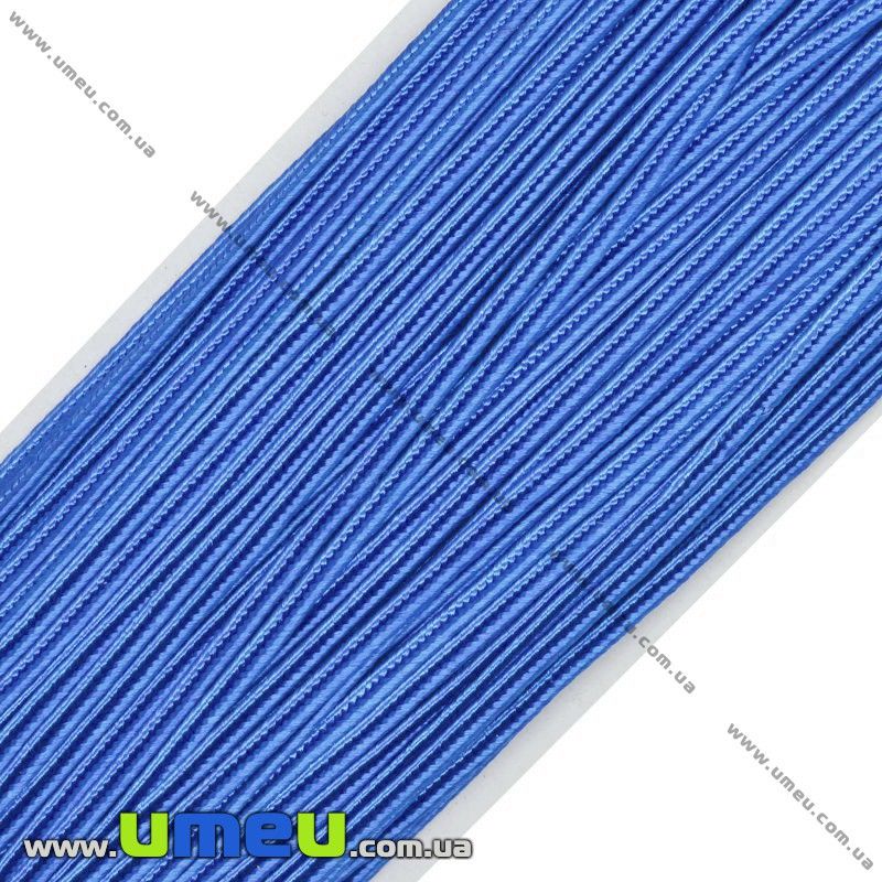 Сутажний шнур, 3 мм, Синій (LEN-010974)