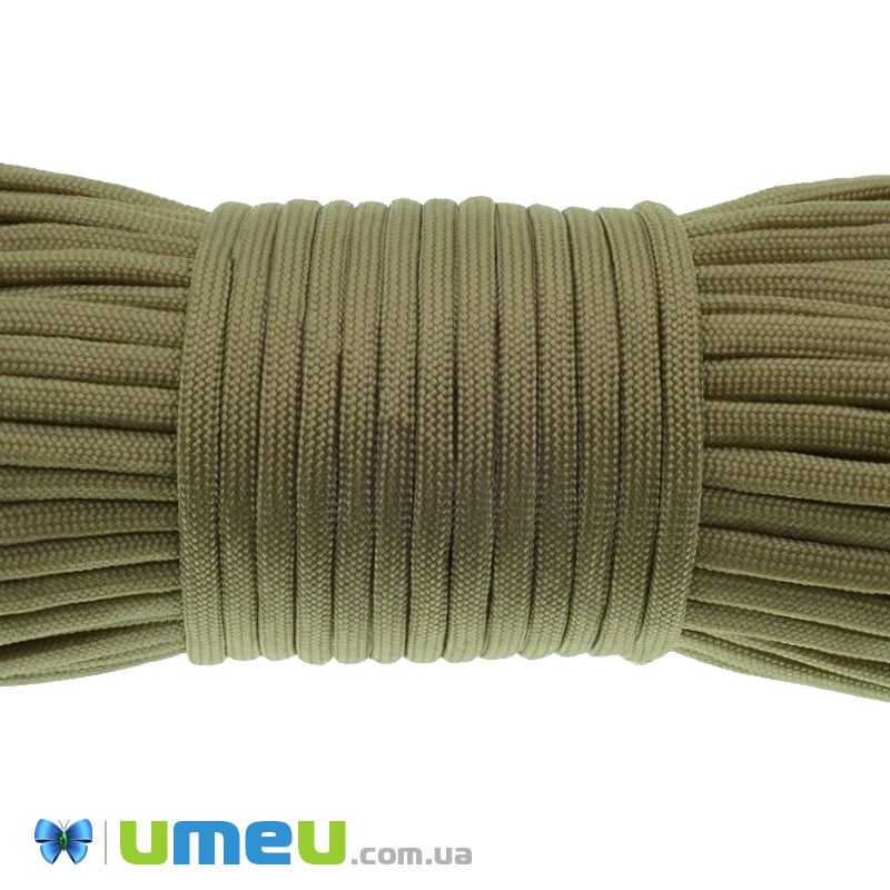Шнур паракорд семіжільний 4 мм, Хакі світлий (LEN-040201)