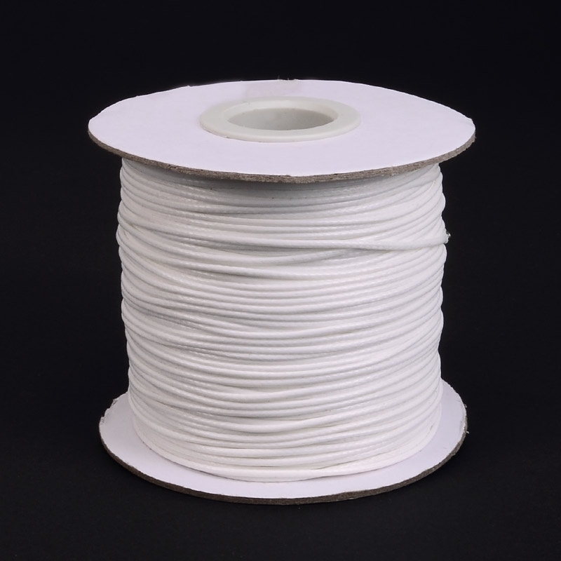 Поліестеровий шнур, 1,0 мм, Молочний (LEN-055714)