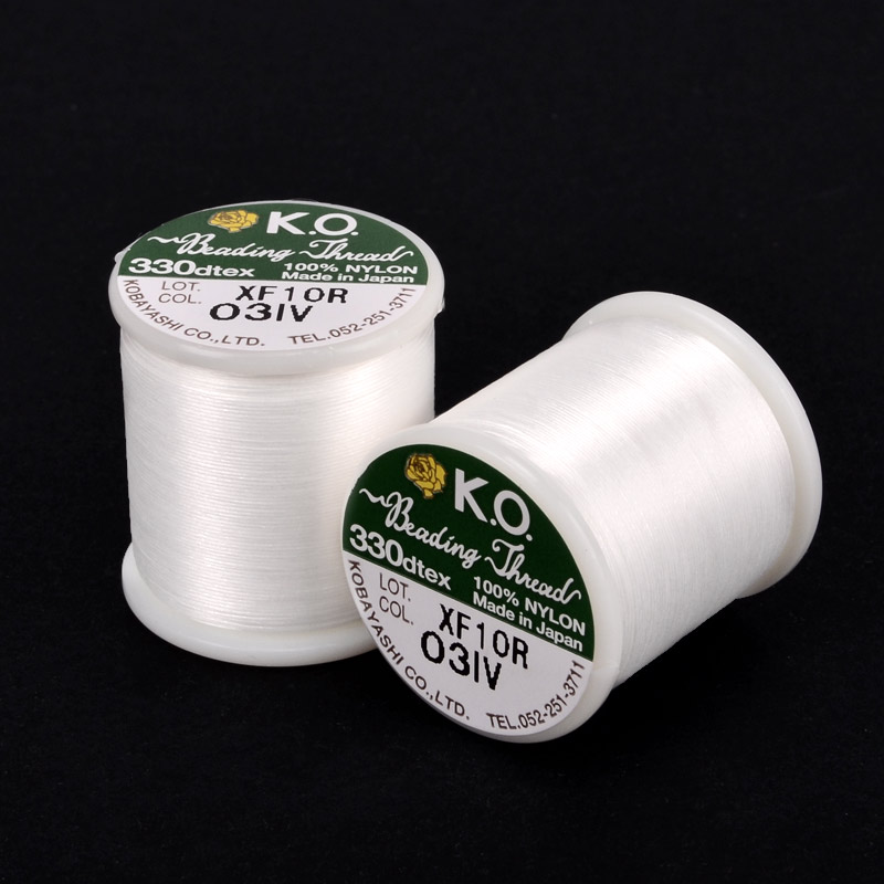 Нитка для бісеру KO 03, Молочна, 50 м (MUL-053164)