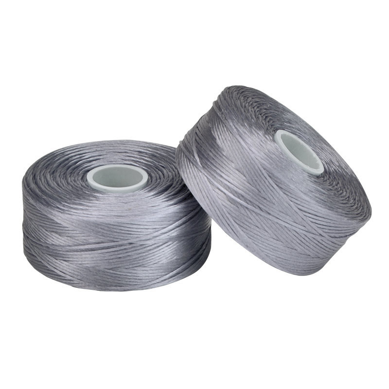 Нитка для бісеру C-Lon D, 0,11 мм, Сіра, 71 м (MUL-057950)