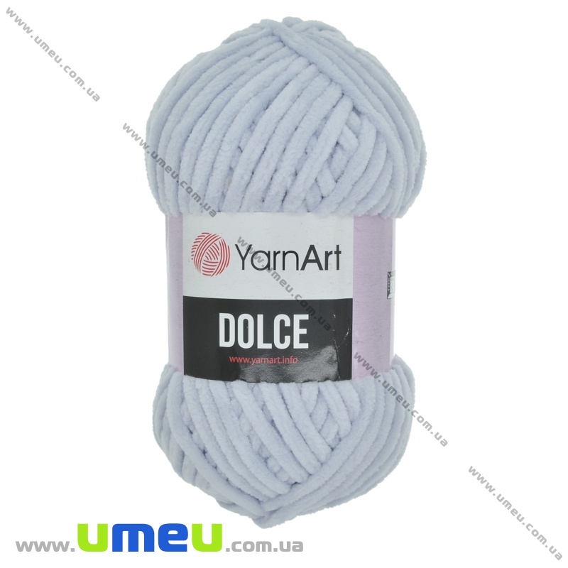 Пряжа YarnArt Dolce 100 г, 120 м, Серая светлая 776 (YAR-034970)