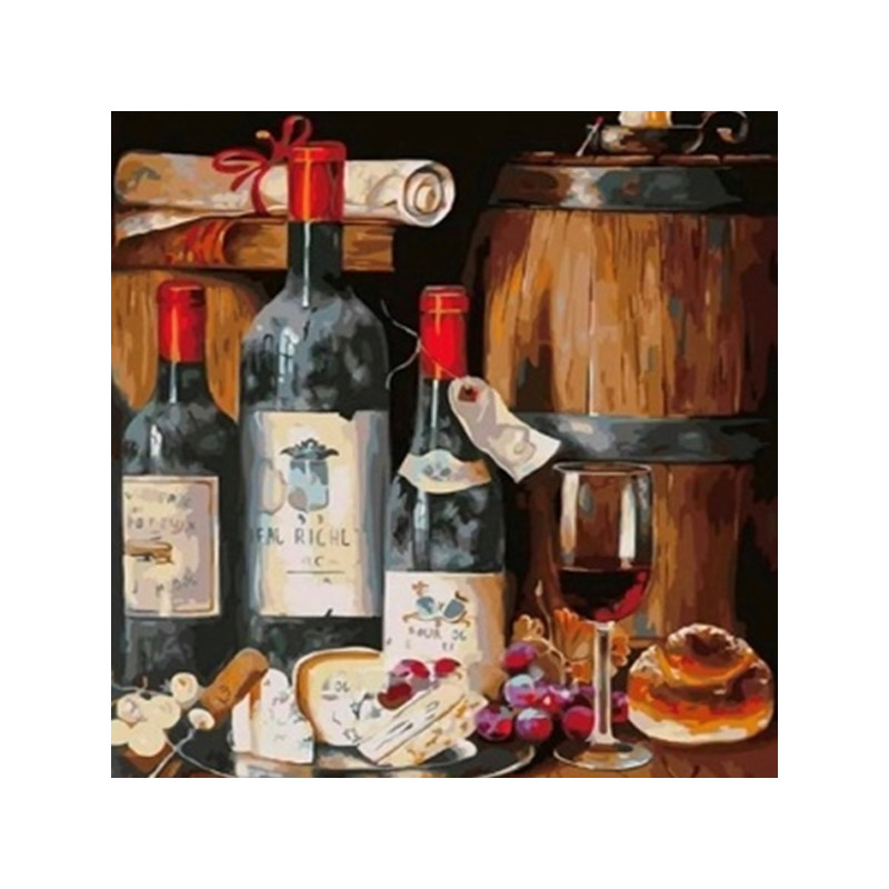 Набор алмазной живописи на подрамнике 30х30 см, Для отдыха (SXM-059085)