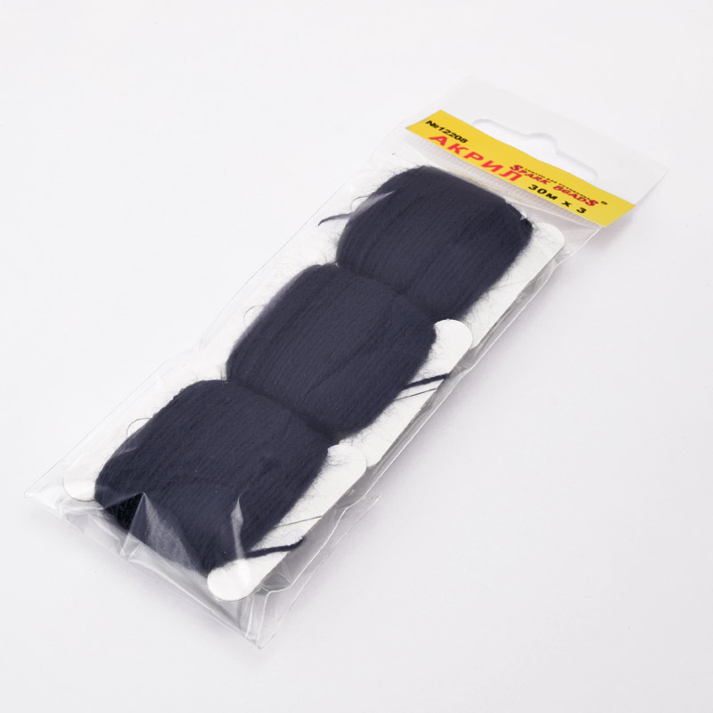 Акрилові нитки, №12208, Сірі темні (MUL-058899)