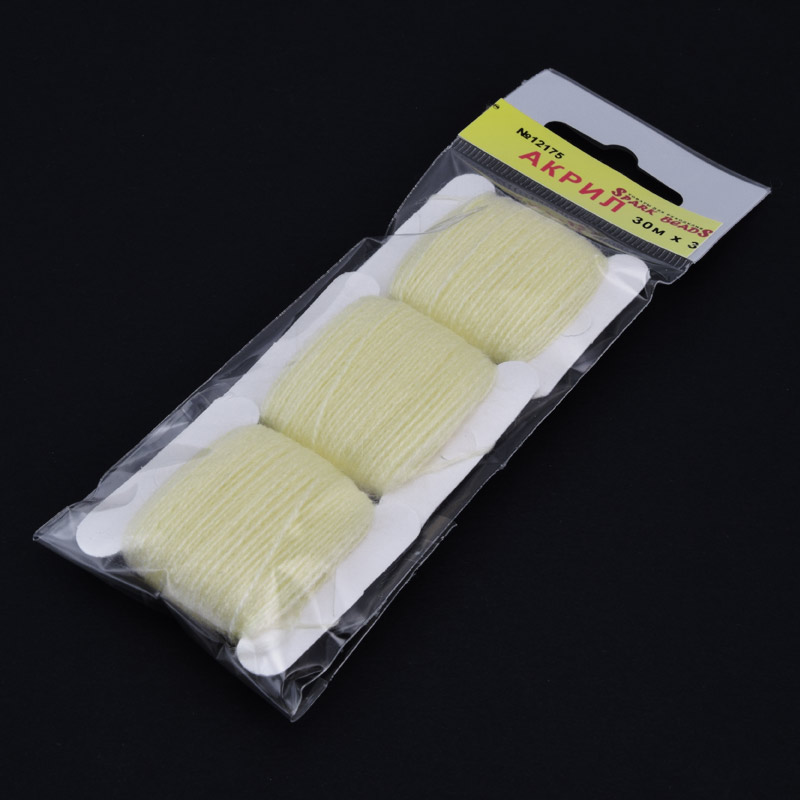 Акрилові нитки, №12175, Жовті світлі (MUL-058878)