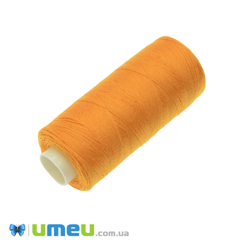 Нить полиэстеровая KIWI №40/2, col.144, Оранжевая, 366 м (MUL-046708)
