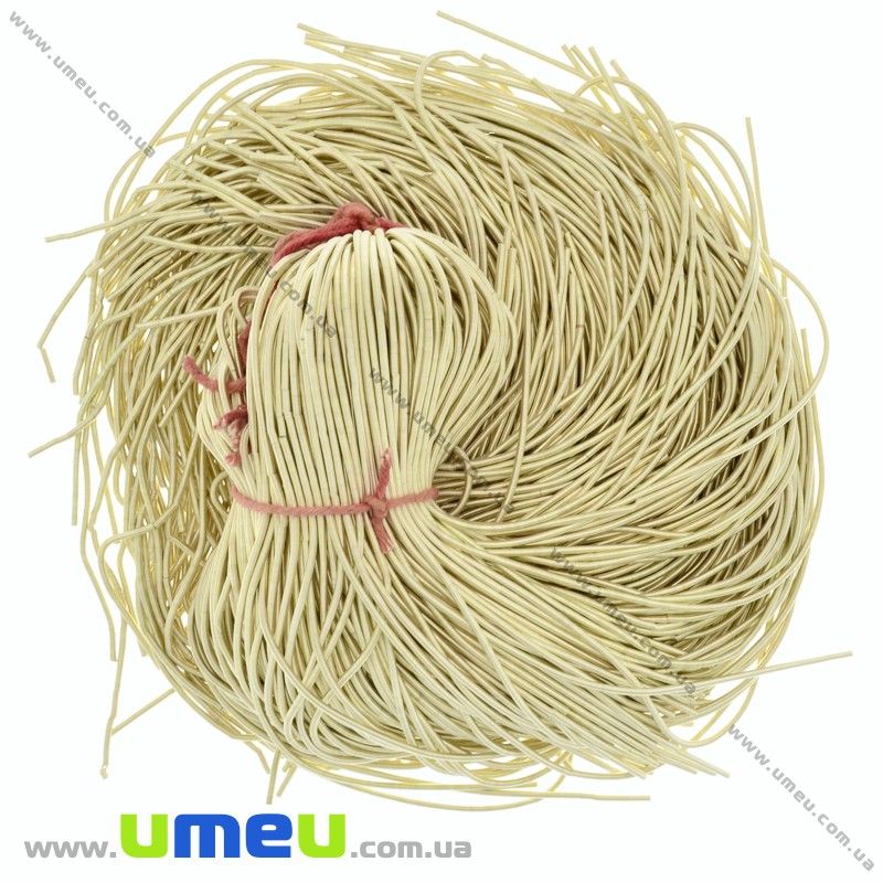 Канитель мягкая 1,5 мм, Золотистая светлая (KNT-027996)