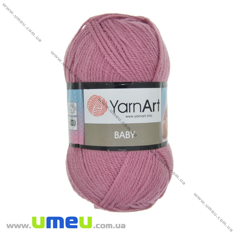 Пряжа YarnArt Baby 50 г, 150 м, Пудровая 3017 (YAR-034912)