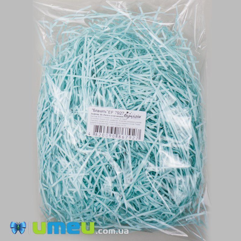 Экофиллер (бумажный наполнитель), Голубой (DIF-044361)
