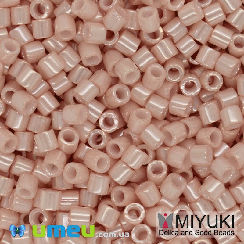 Бисер японский Miyuki Delica 8/0 DBL1533, Персиковый (BIS-045896)